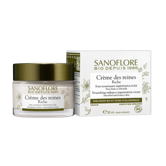 Crème des Reines riche bio Sanoflore - pot de 50 ml