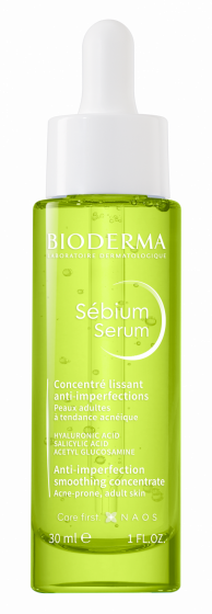 Sébium sérum concentré lissant anti-imperfections Bioderma - flacon-pipette de 30ml