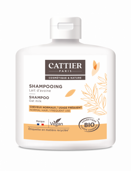 Shampoing Soluté de Yogourt Bio (usage fréquent) Cattier - flacon 250 ml