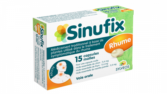 Sinufix - boîte de 15 capsules molles