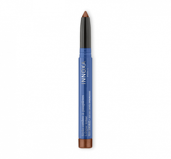 Stylo ombre à paupières longue tenue brun cuivré Innoxa - stylo de 1,4 g