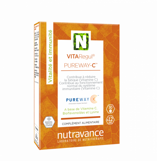 VITARegul Pureway-C Nutravance - boîte de 30 comprimés