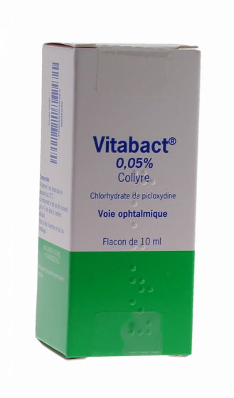 Vitabact 0,05% collyre - flacon de 10ml