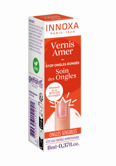 Vernis amer soin des ongles Innoxa - flacon de 5 ml
