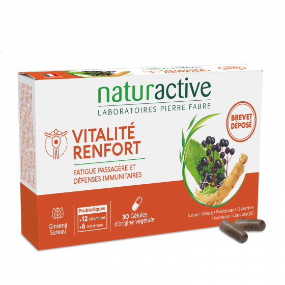 Vitalité renfort Naturactive - boite de 30 gélules