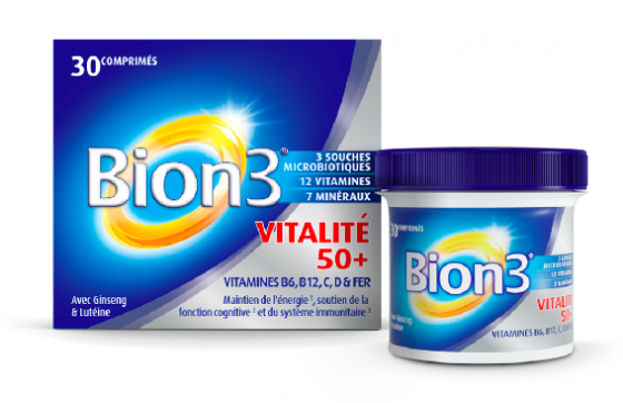Bion 3 Vitalité 50+ - boîte de 30 comprimés