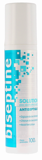 Biseptine solution pour application locale - spray de 100 ml