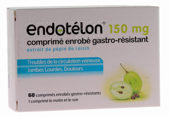Endotélon 150mg comprimé gastro-résistant - 60 comprimés