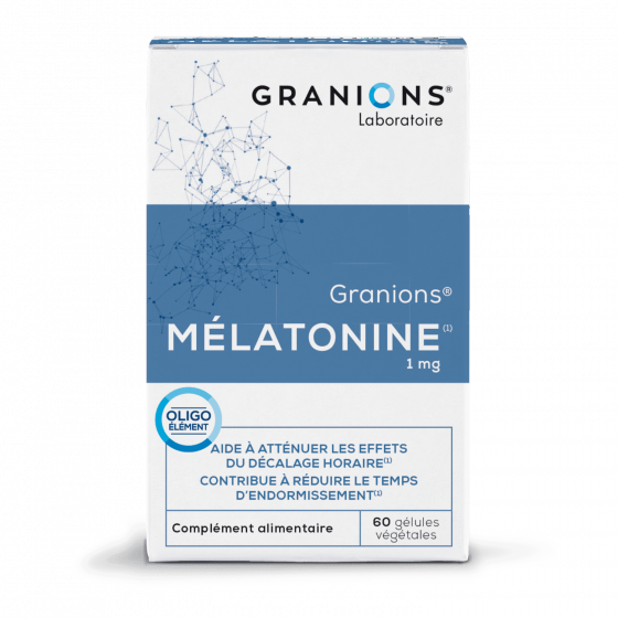 Mélatonine 1 mg gélule Granions - boite de 60 gélules
