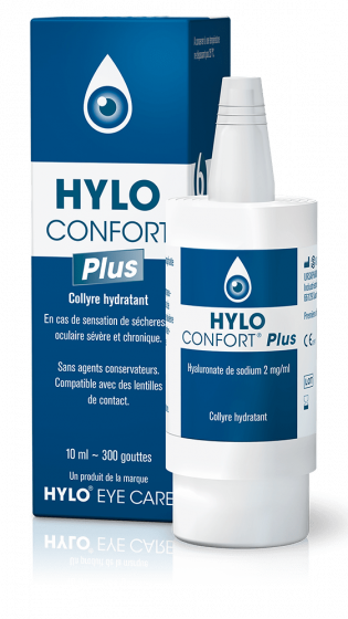 Hylo confort plus collyre hydratant - flacon de 10 ml