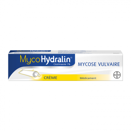 MycoHydralin 1% crème vaginale - tube de 20 g