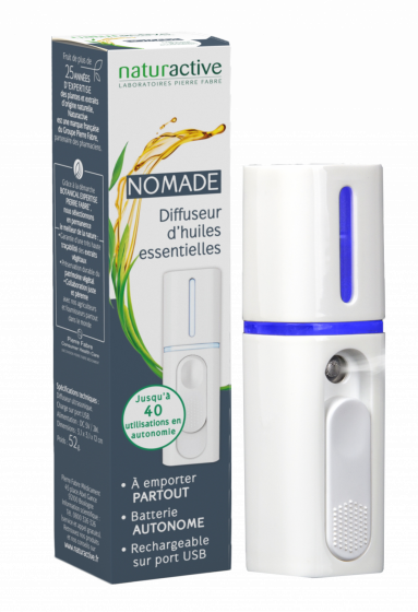 Diffuseur d'huiles essentielles Nomade - 1 diffuseur USB