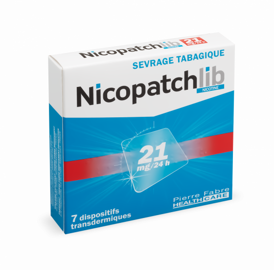 Nicopatchlib 21mg/24h - 7 patchs