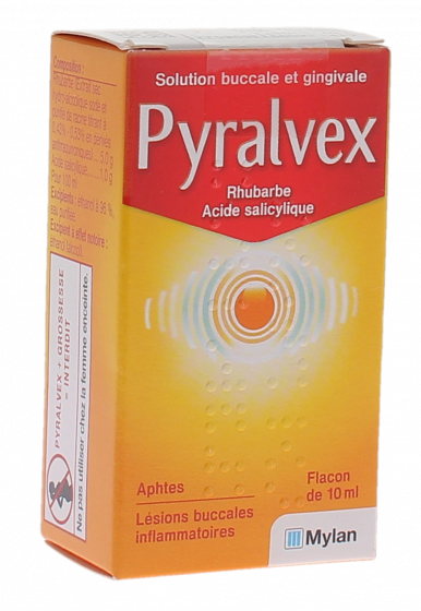 Pyralvex solution buccale et gingivale - flacon de 10 ml