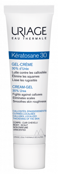 Kératosane 30 gel crème Uriage - tube de 40 ml