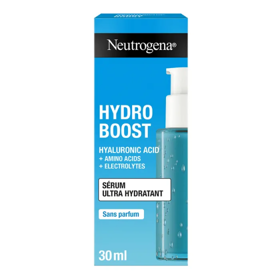 Hydro-Boost sérum ultra hydratant Neutrogena - flacon-pompe de 30ml