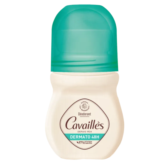 Déodorant dermato anti-odeurs Rogé Cavaillès - roll-on de 50 ml