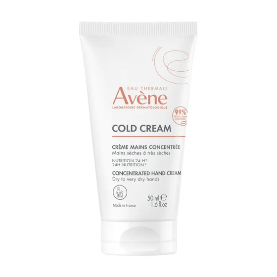 Cold Cream crème mains concentrée Avène - tube de 50 ml