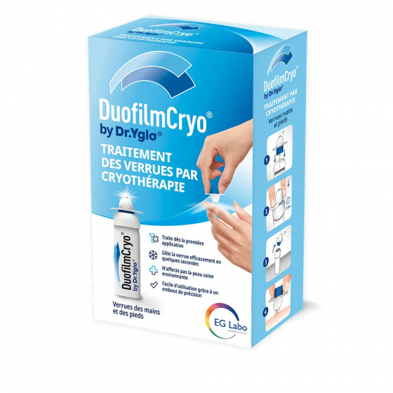 DuofilmCryo traitement des verrues par cryothérapie EG Labo - un flacon