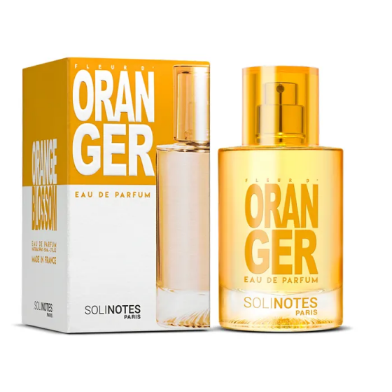Eau de parfum Fleur d'Oranger Solinotes - spray de 50ml