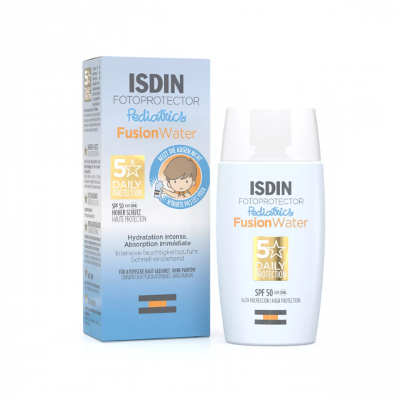 Fusion Water SPF50 Isdin Fotoprotector Pediatrics - flacon de 50ml