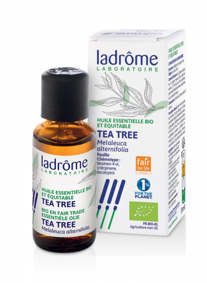 Huile essentielle tea tree bio Ladrôme - flacon de 30ml