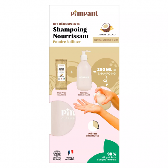 Kit découverte Shampoing nourrissant Pimpant - un kit