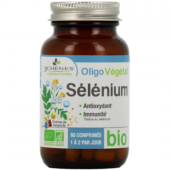 OligoVégétal Sélénium bio 3 Chênes - pot de 60 comprimés