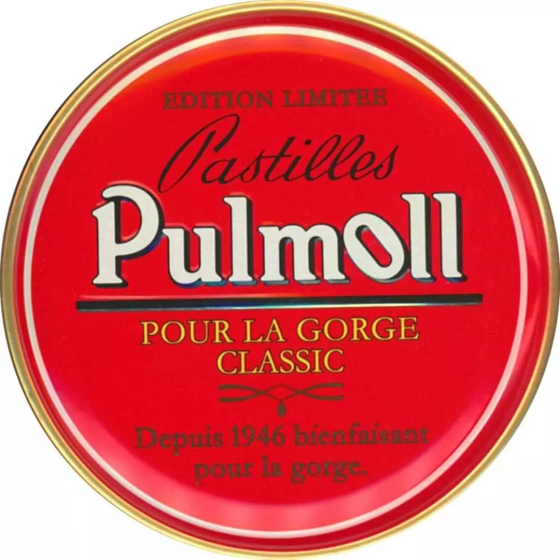 Pastilles Classic édition rétro Pulmoll - boîte de 75 g