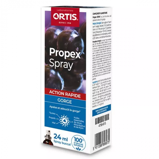 Propex spray gorge Ortis - spray de 24 ml