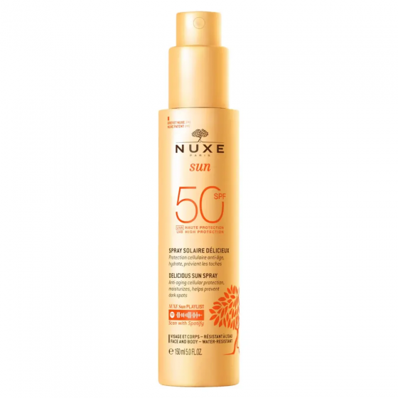 Spray fondant haute protection spf 50+ Nuxe Sun - spray de 150 ml