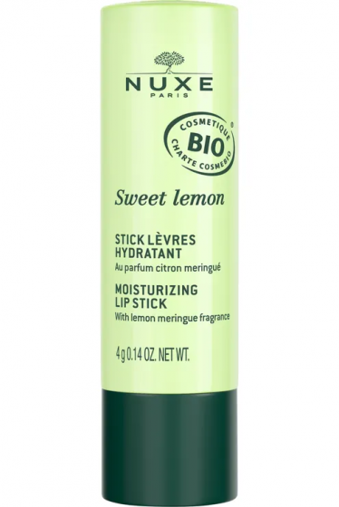 Sweet Lemon Stick lèvres hydratant Nuxe - tube de 4g