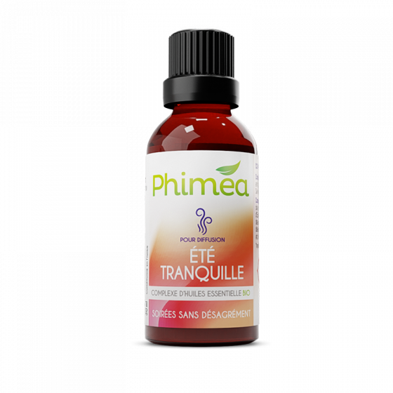 Synergie Été tranquille aux huiles essentielles bio Phimea - flacon de 30ml