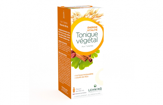Tonique végétal Lehning - flacon de 250 ml