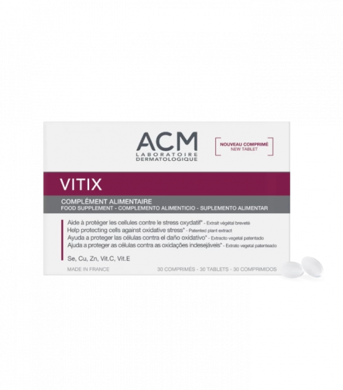 Vitix stress oxydatif ACM - boite de 30 comprimés
