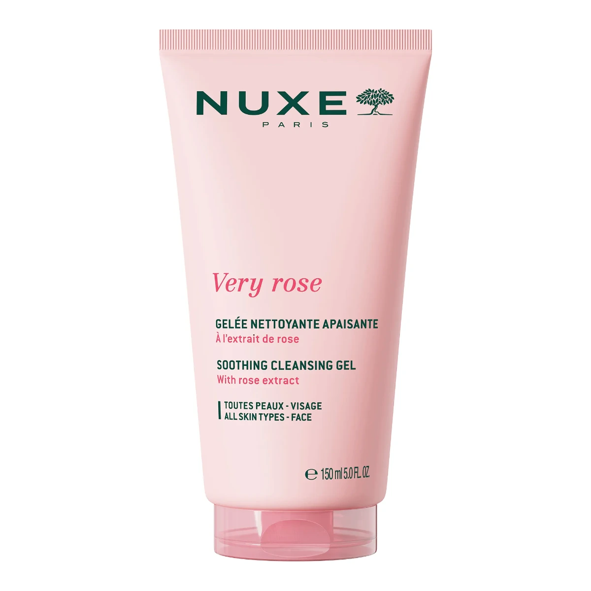 Very Rose gel&eacute;e nettoyante apaisante Nuxe - tube de 150ml 