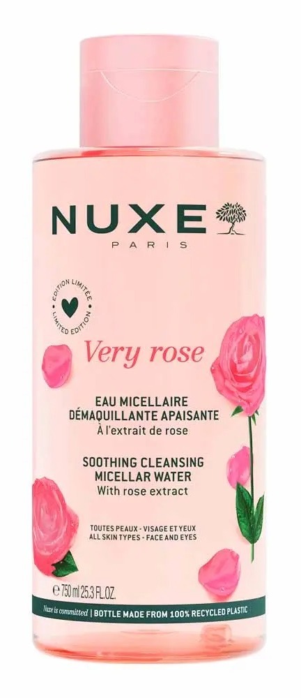 Very Rose Eau micellaire d&eacute;maquillante apaisante Nuxe