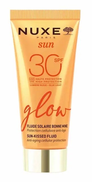 Glow fluide solaire bonne mine SPF30 Nuxe Sun - tube de 40ml