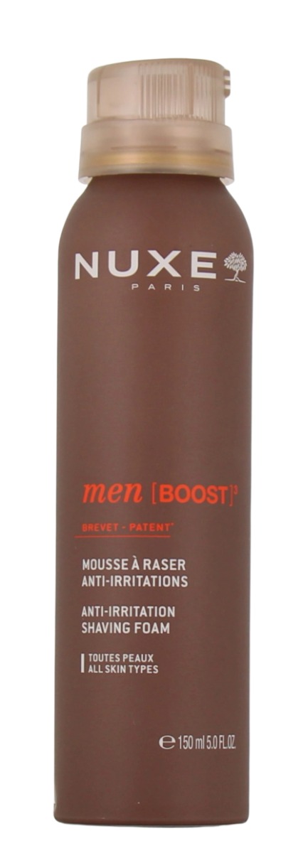 Boost Mousse à raser anti-irritations Nuxe men - flacon de 150 ml