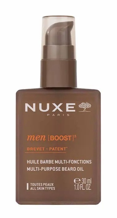 Men Boost huile barbe multi-fonctions Nuxe - flacon-pompe de 30ml