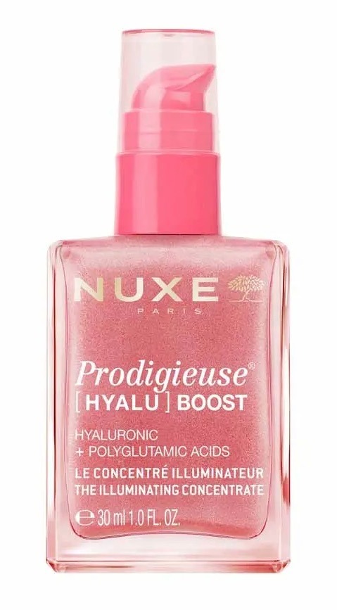 Prodigieuse Hyalu Boost Le concentré illuminateur Nuxe - flacon-pompe de 30ml