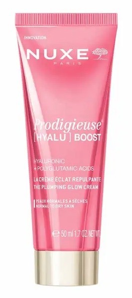 Prodigieuse Hyalu Boost la crème éclat repulpante Nuxe - tube de 50ml