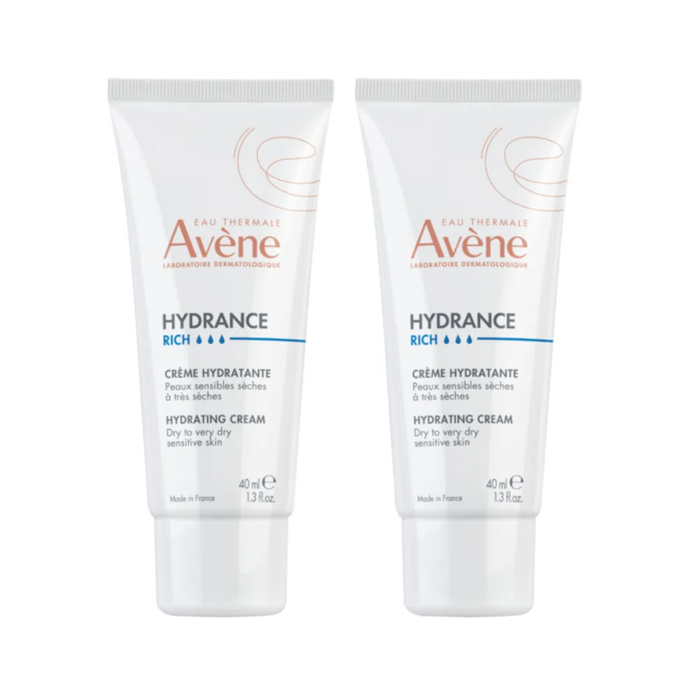 Hydrance rich cr&egrave;me hydratante riche Av&egrave;ne - lot de 2 tubes de 40ml 