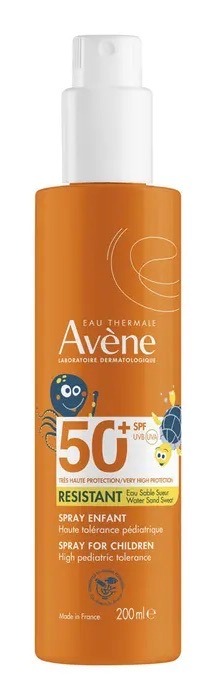 Spray Enfant tr&egrave;s haute protection SPF50+ Av&egrave;ne - spray de 200ml