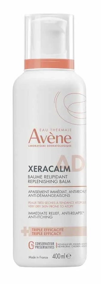 Xeracalm A.D baume relipidant Avène - flacon-pompe de 40 ml