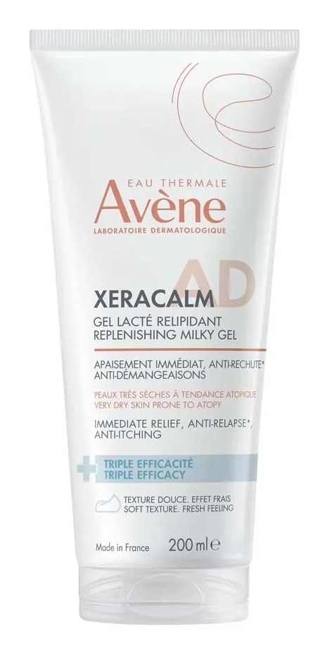 XeraCalm A.D gel lacté relipidant Avène - tube de 200ml