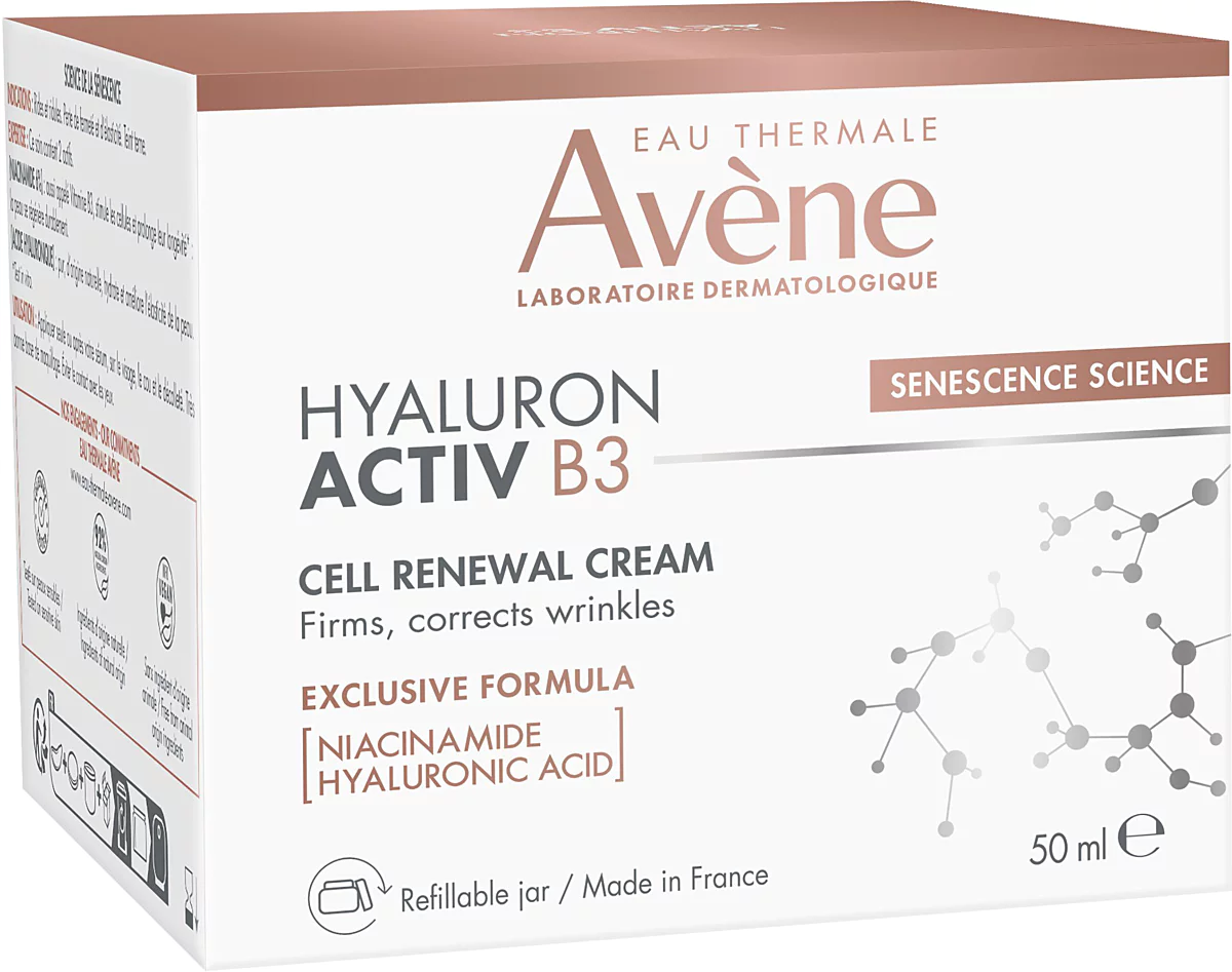 Hyaluron Activ B3 crème régénération cellulaire Avène - pot de 50ml