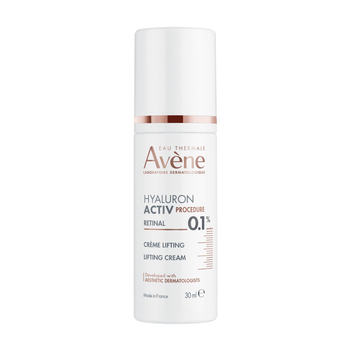 Hyaluron Activ Procedure crème lifting retinal 0,1% Avène - flacon-pompe de 30ml