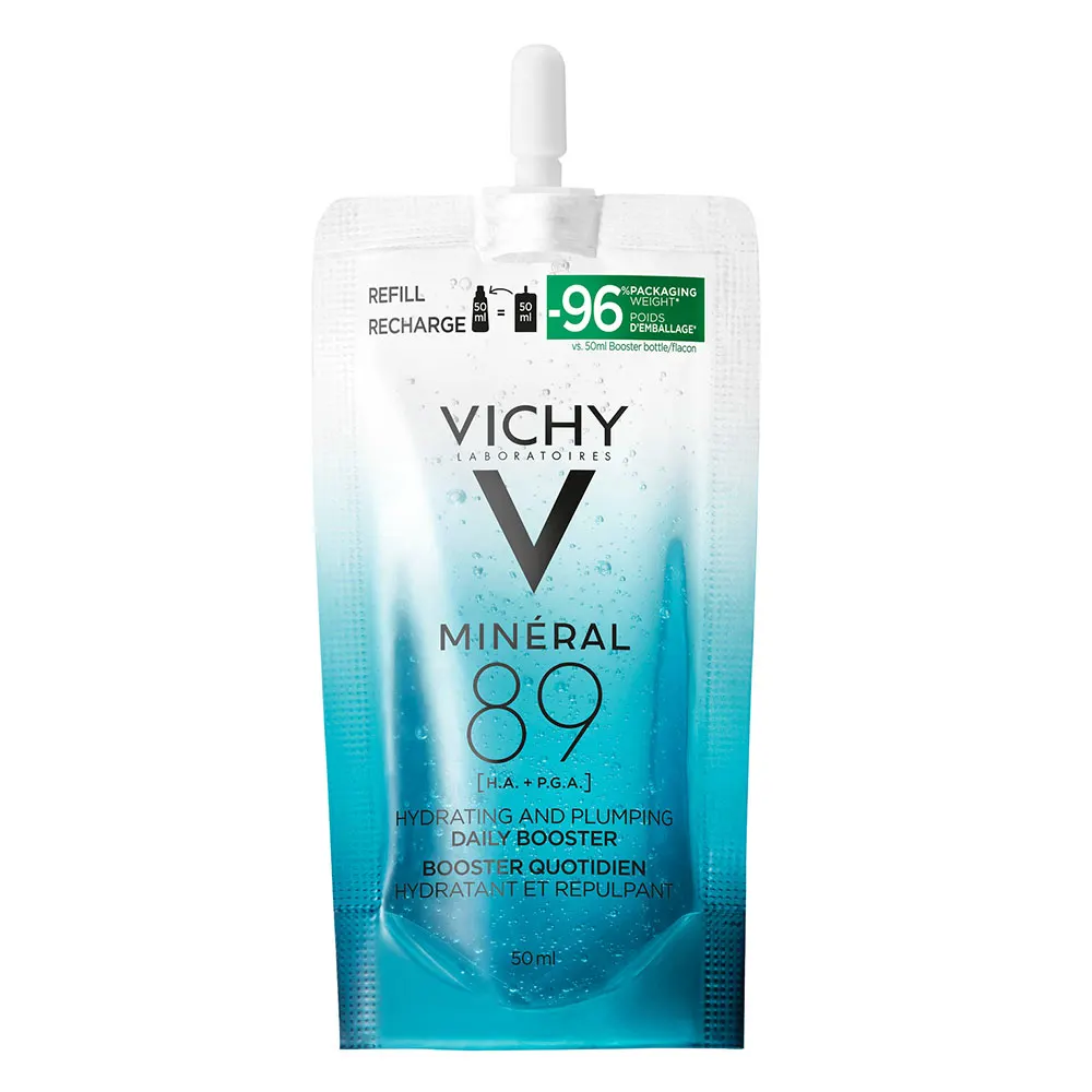 Recharge Mineral 89 booster quotidien hydratant et repulpant Vichy - &eacute;co-recharge de 50 ml
