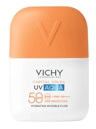 Capital Soleil UV aqua fluide hydratant invisible SPF50 Vichy - tube de 50ml